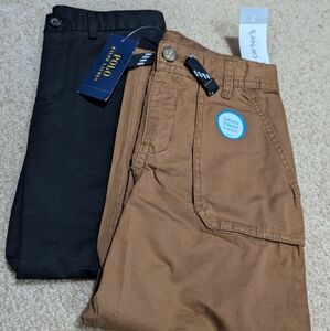 2 pair boys pants Polo Carter's